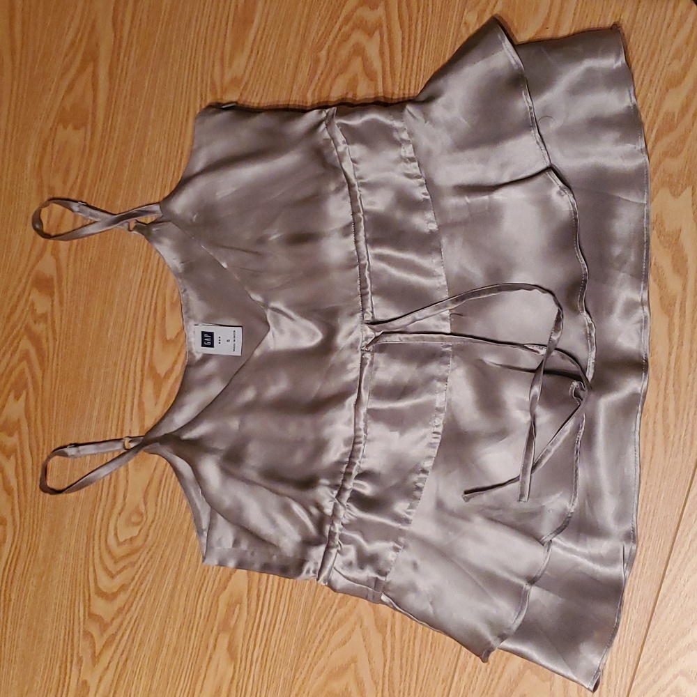 100% silk cami, S